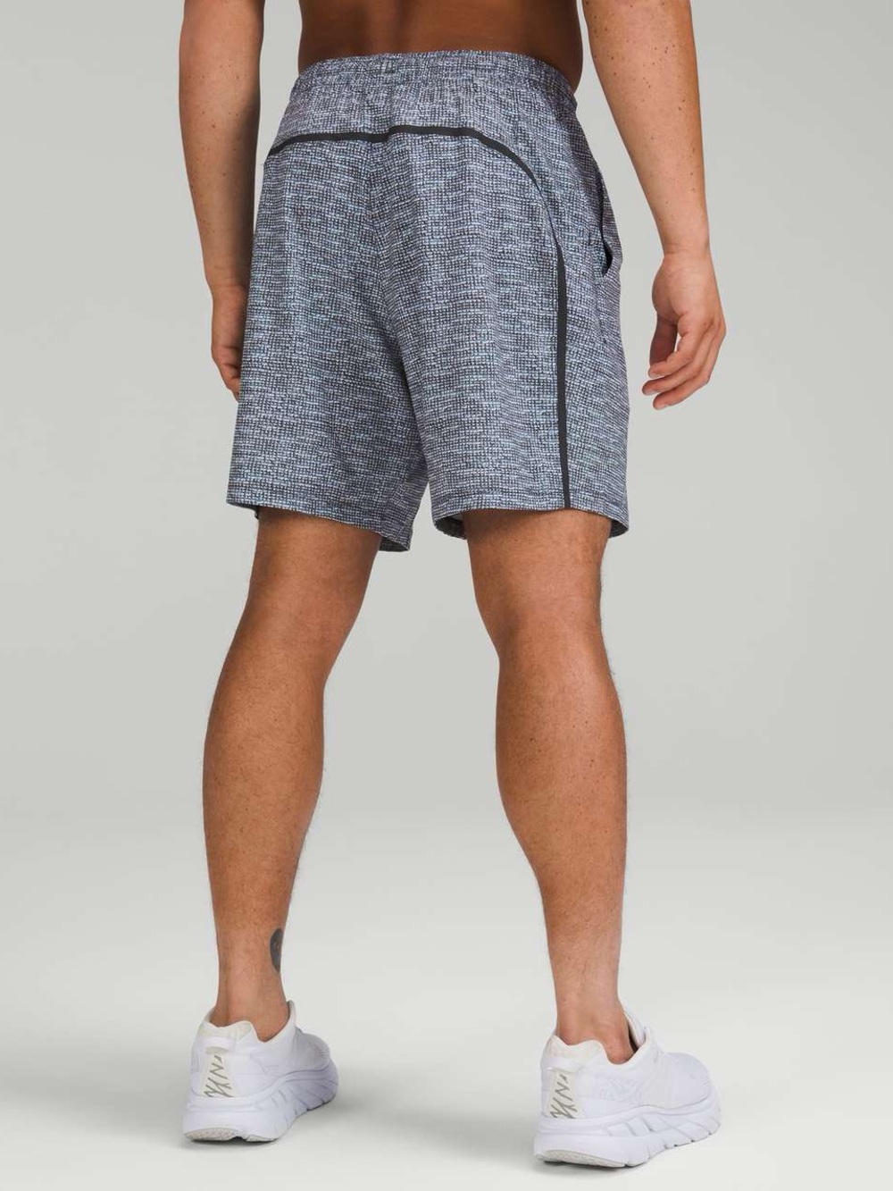 ✨ Lululemon Pace Breaker 7” Linerless Shorts Fractured Grid Peri Purple Size M
